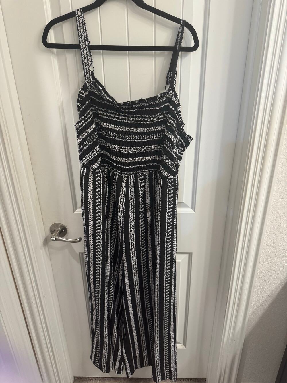 Bloomchic NWT 18/20 Black and White Jumpsuit